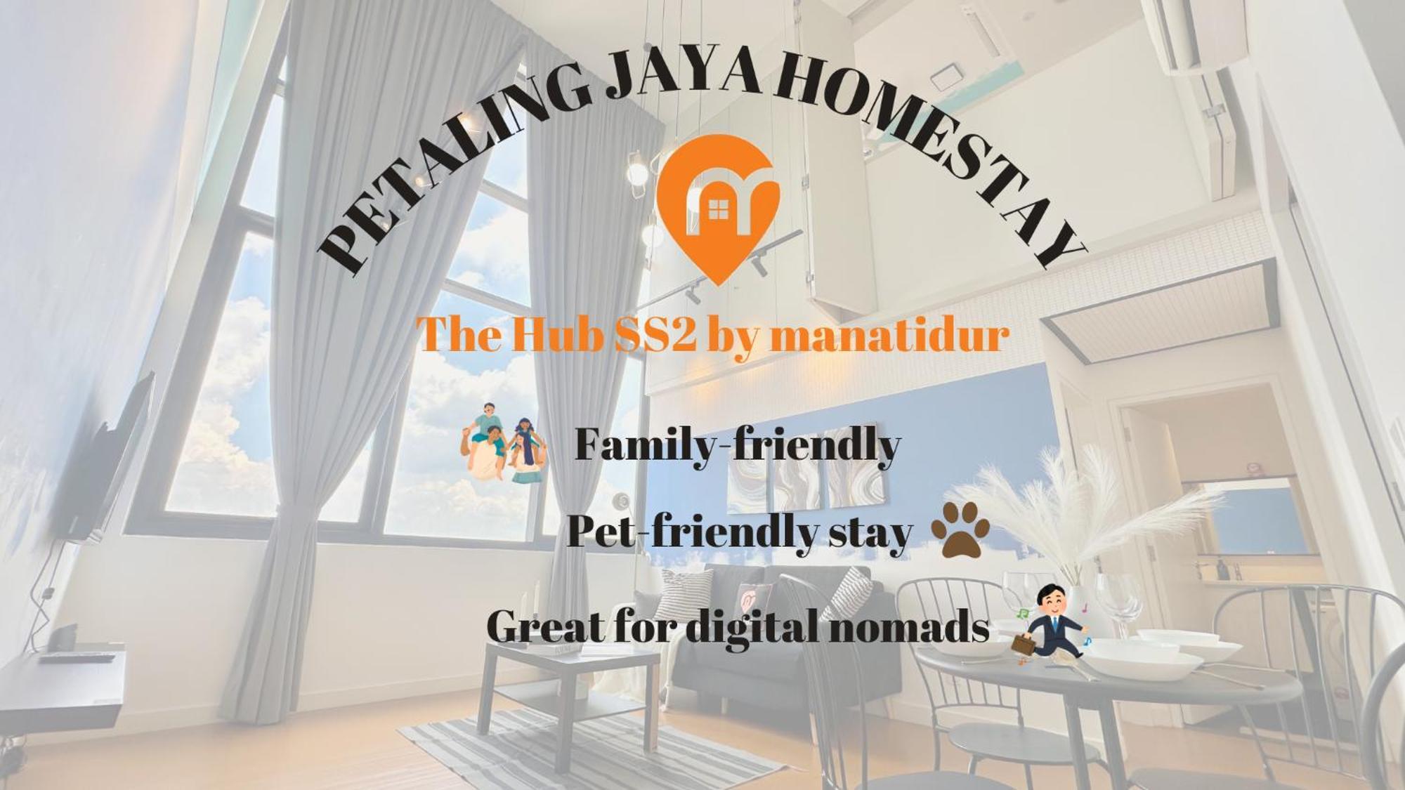 Manatidur@The Hub Ss2 Daire Petaling Jaya Dış mekan fotoğraf